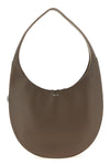 medium soft swipe shoulder bag in smooth leather