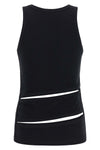 spiral cotton tank top