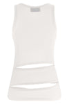 spiral cotton tank top