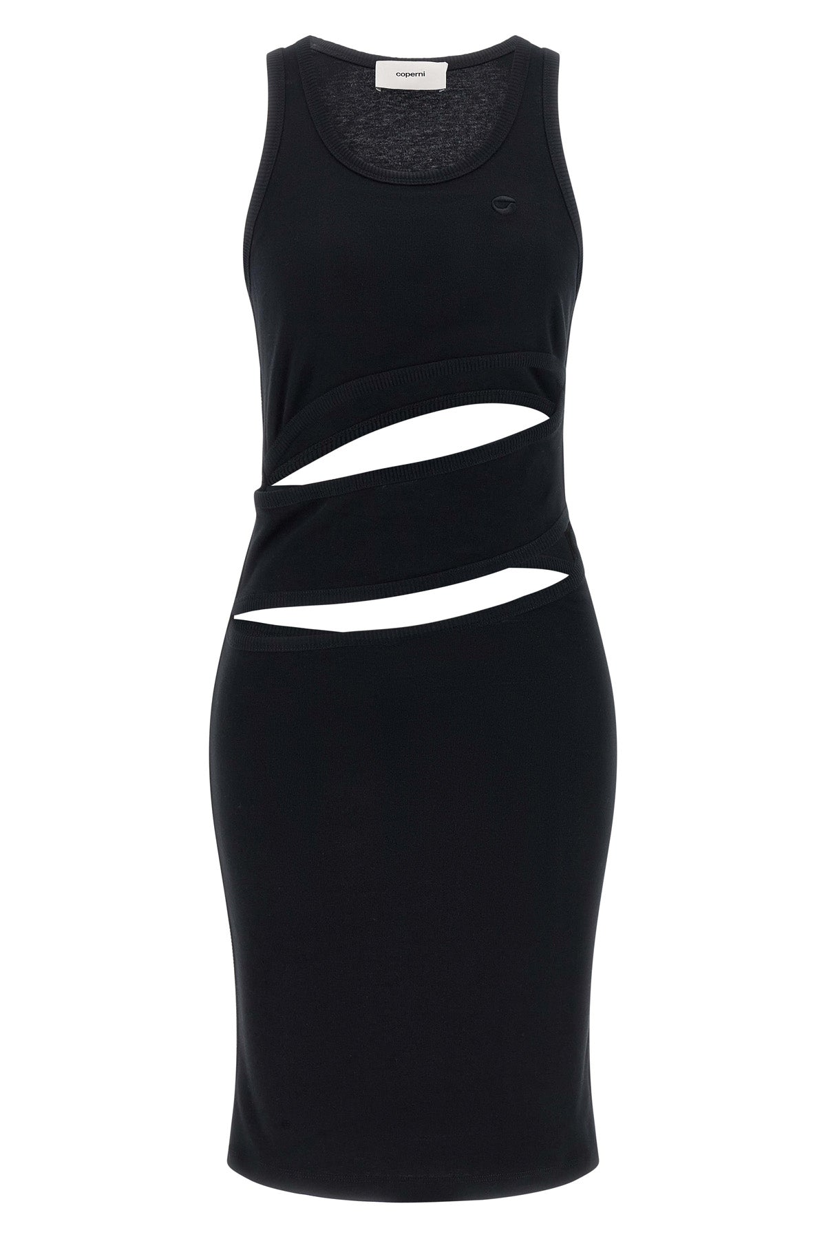 COPERNI S spiral cotton mini dress