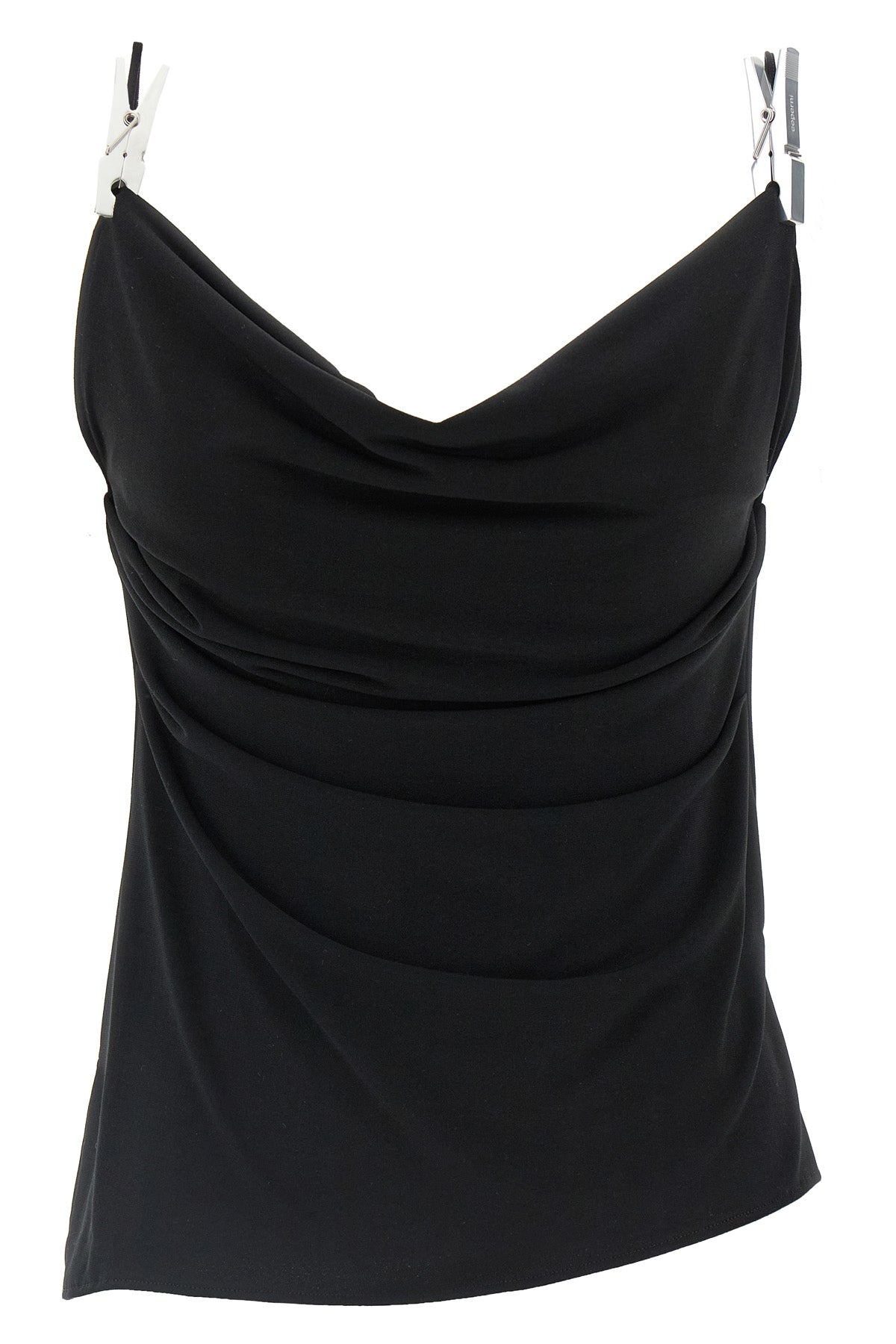 COPERNI 38 draped washing clip gala lightweight jersey top