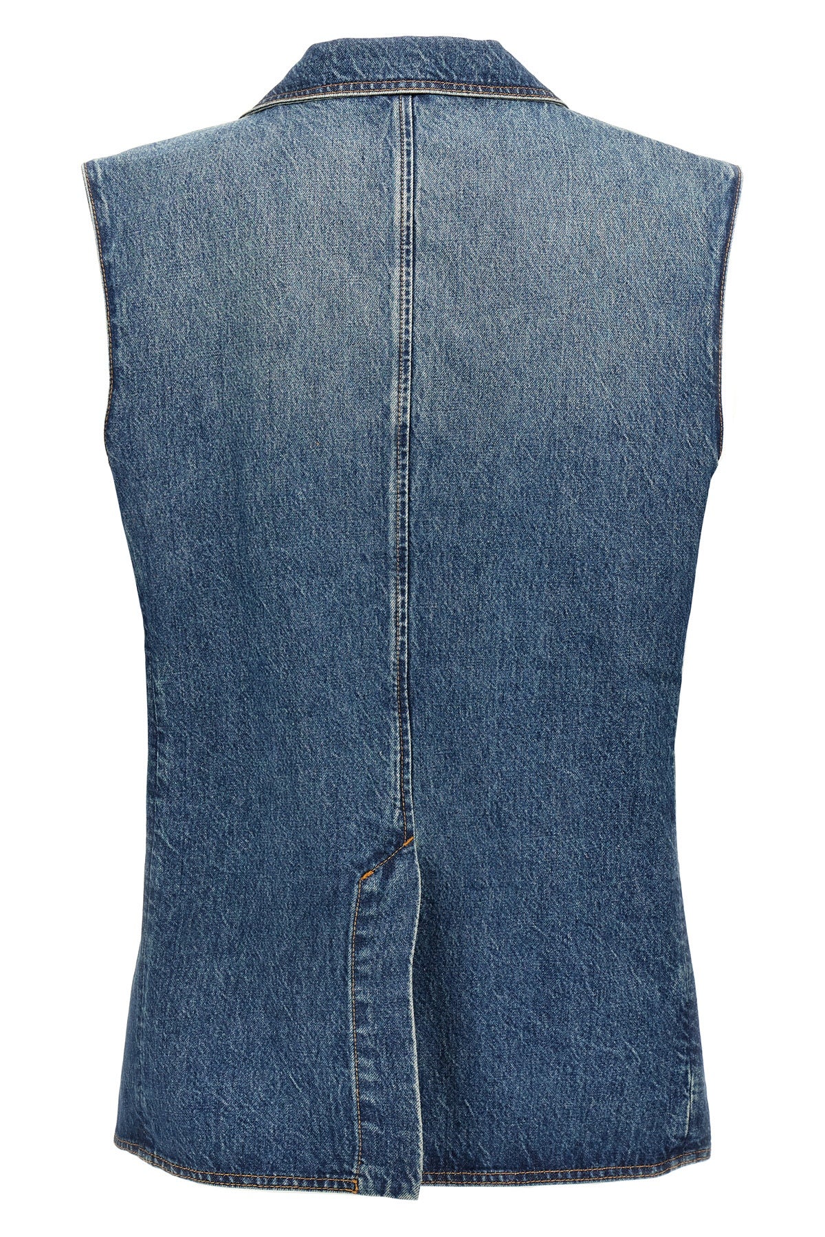 delavé cotton denim vest