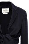 corone short jacket in double camel drap