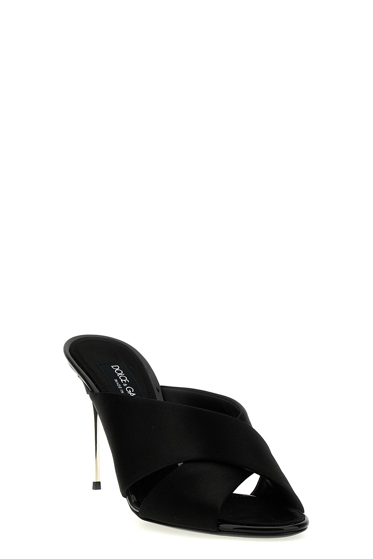 DOLCE amp; GABBANA 37 satin sandal