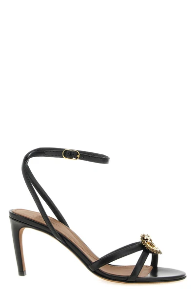 calf leather sandals