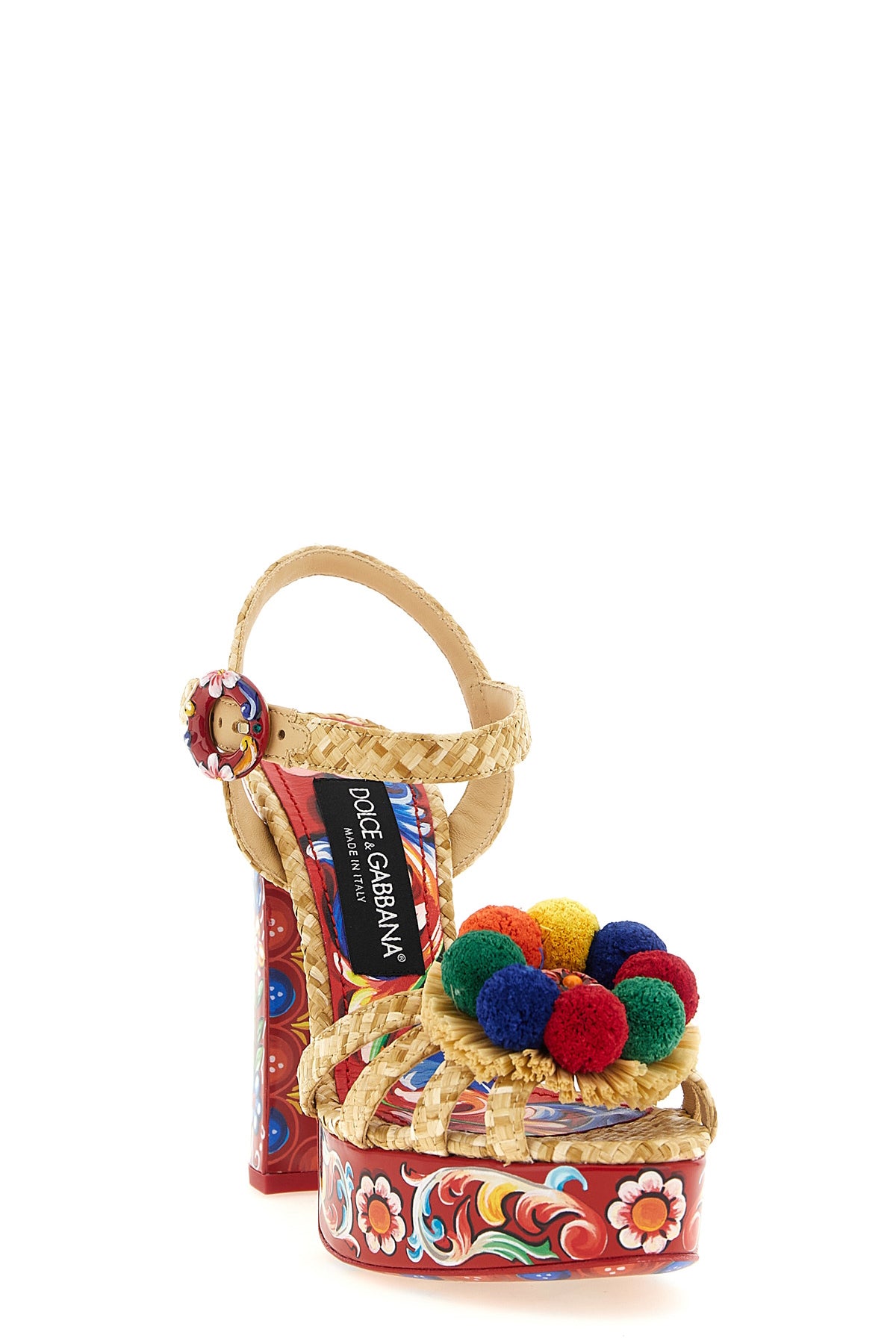 raffia sandal