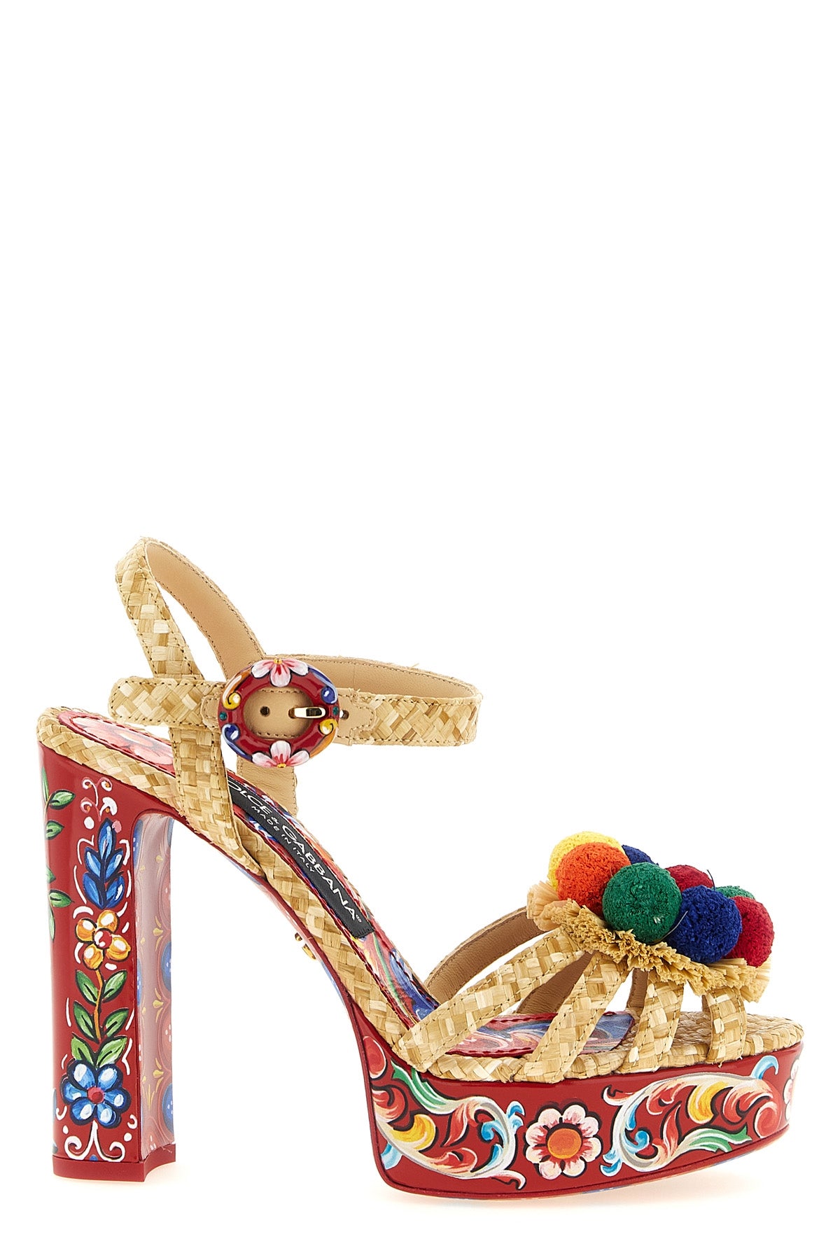 raffia sandal