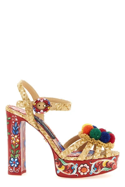 raffia sandal