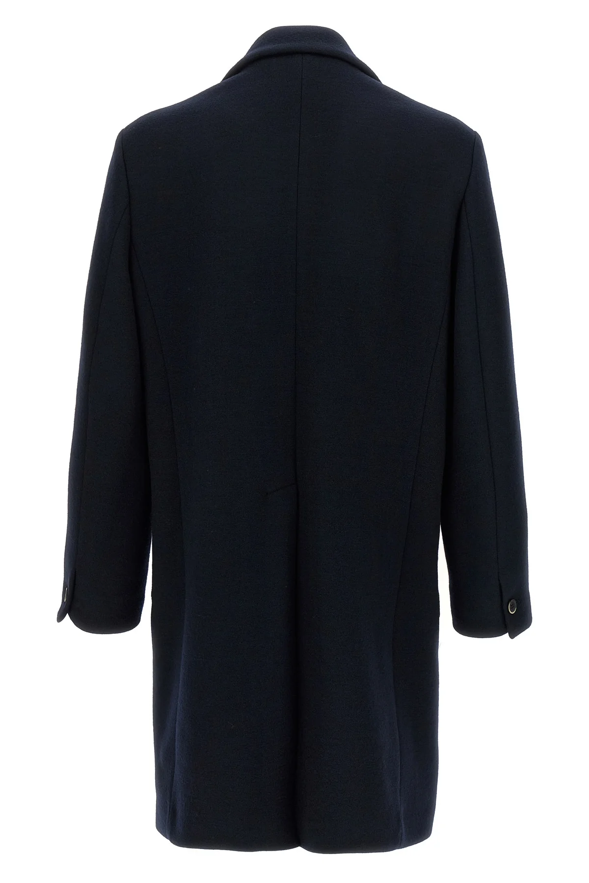baron wool jersey coat