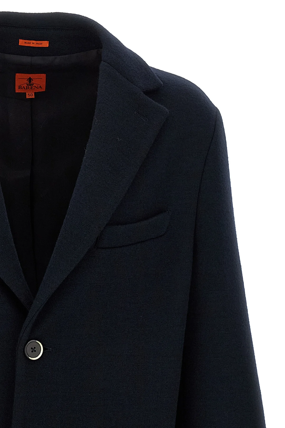 baron wool jersey coat