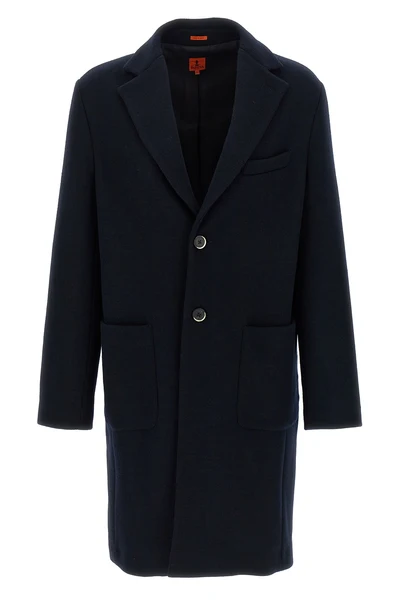 baron wool jersey coat