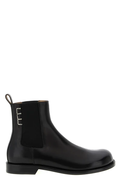 chelsea loafer smooth calf leather ankle boots