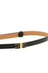 elisabetta franchi belt ct57s66e2110 defines the silhouette
