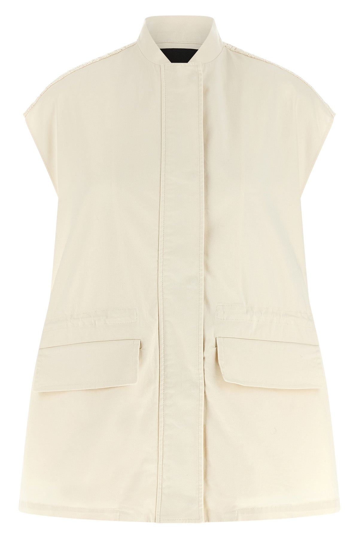 FABIANA FILIPPI 38 cotton gabardine vest