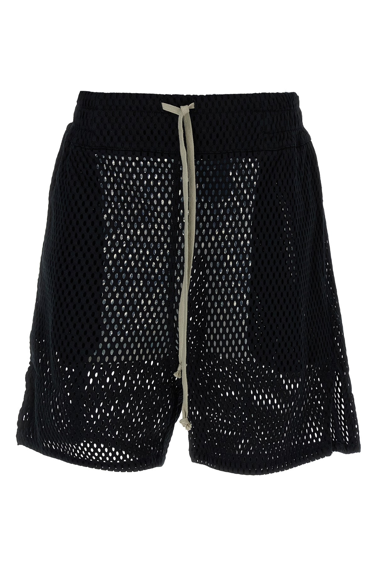 RICK OWENS XS champion x rick owens perforated cotton bermuda shorts