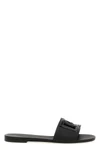 calfskin leather slide