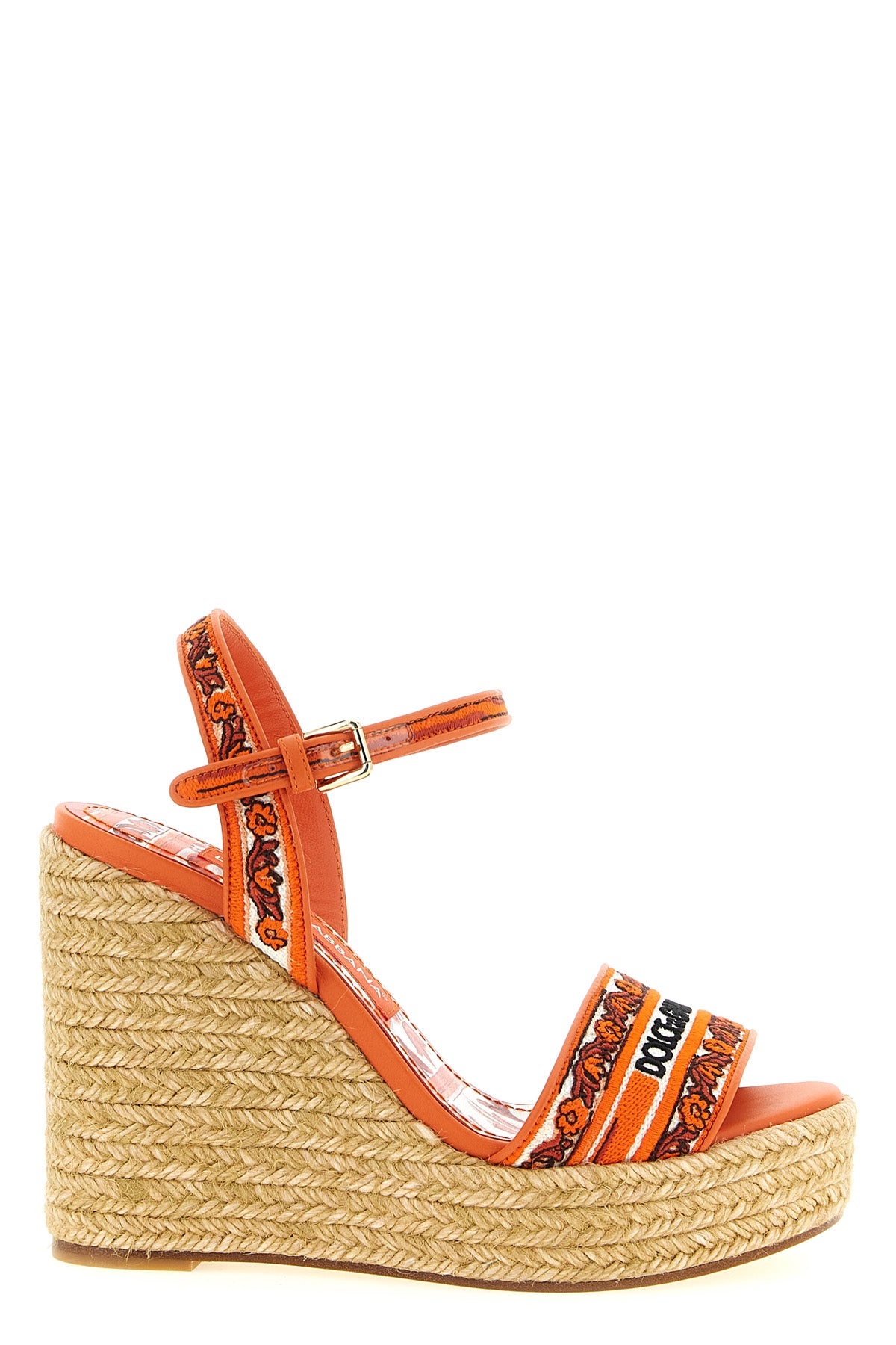 DOLCE amp; GABBANA 35 nappa wedge