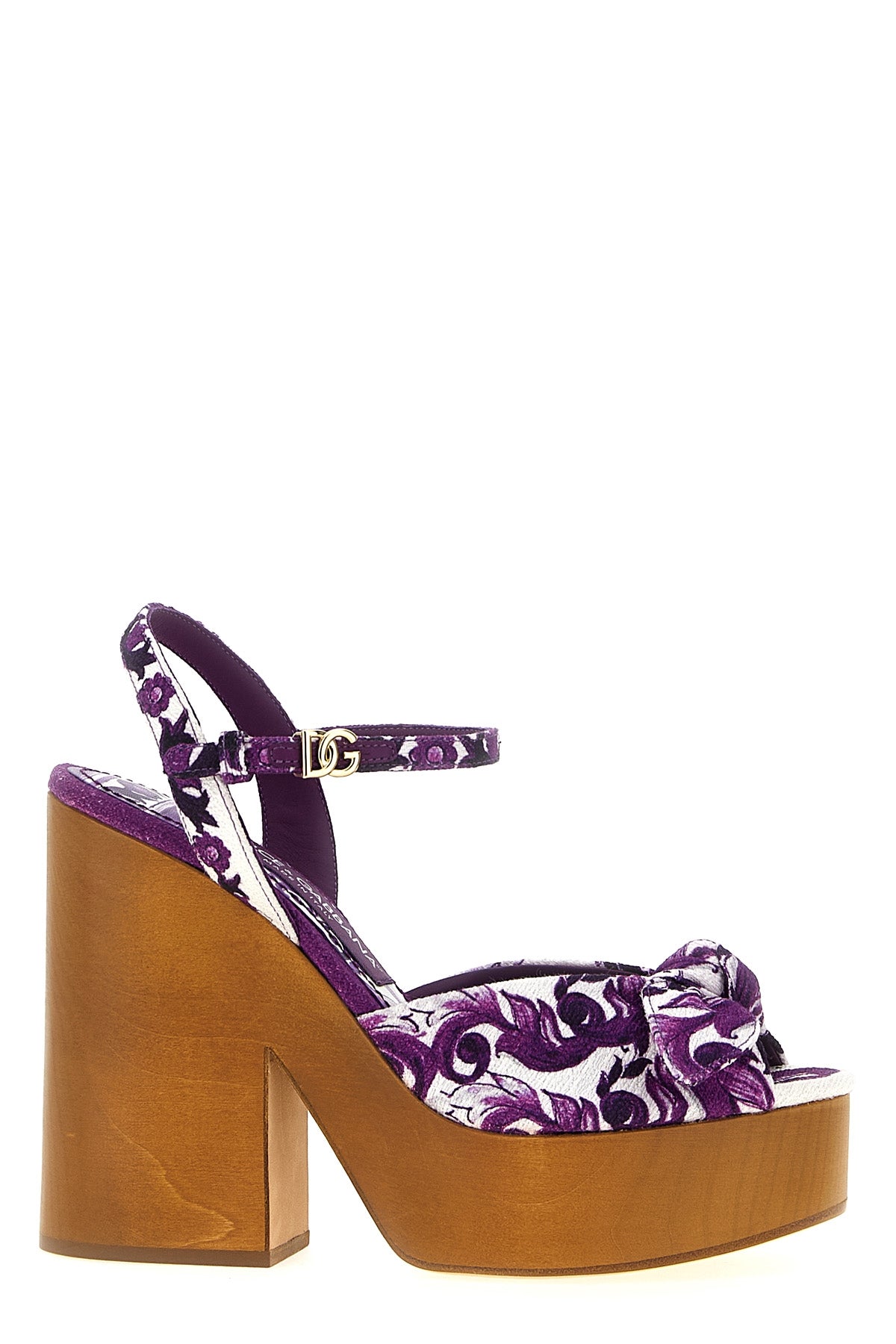 DOLCE amp; GABBANA 37 maiolica print cotton