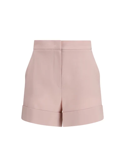 mohair and silk canvas shorts