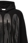 1989 faded logo cotton hoodie