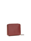 leather zip-around wallet