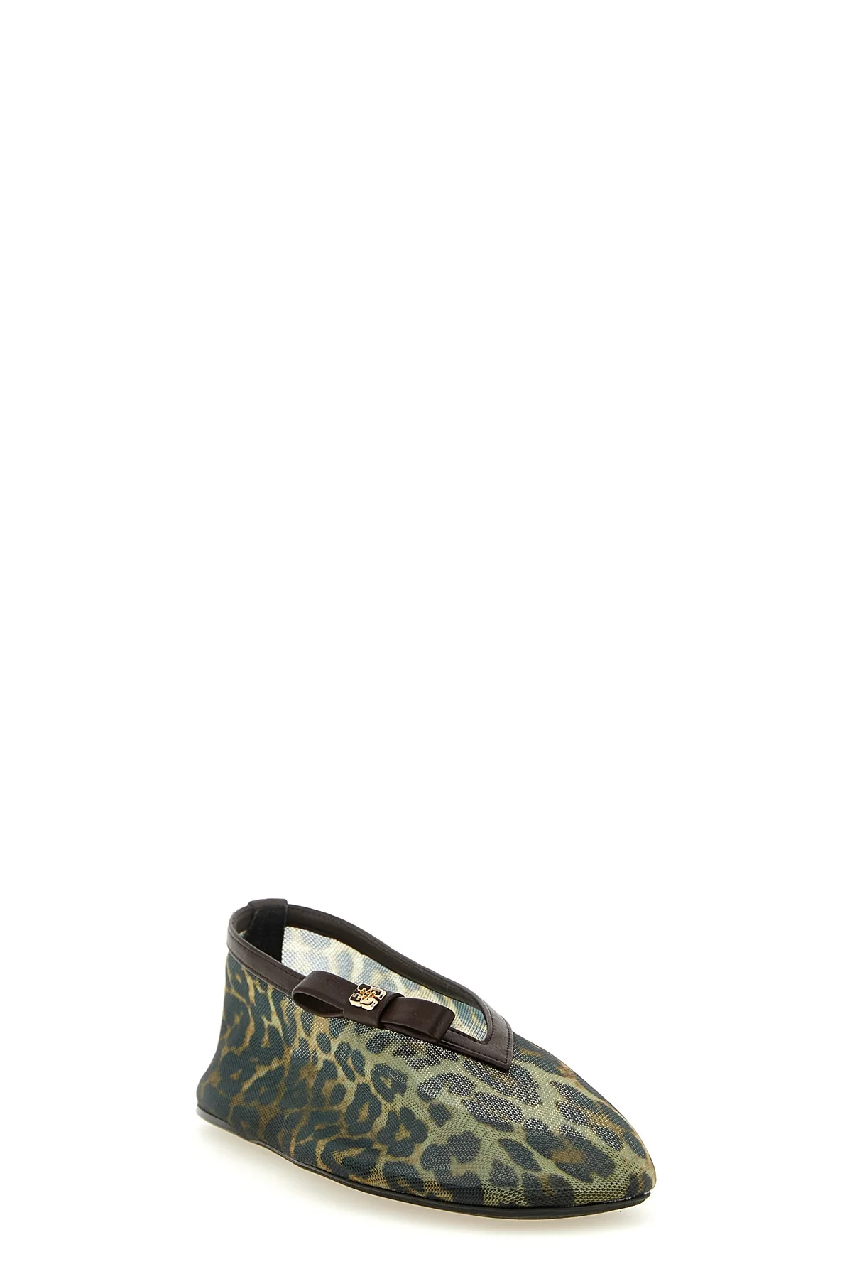 GANNI 36 the ganni jenny ballet flats is constructed