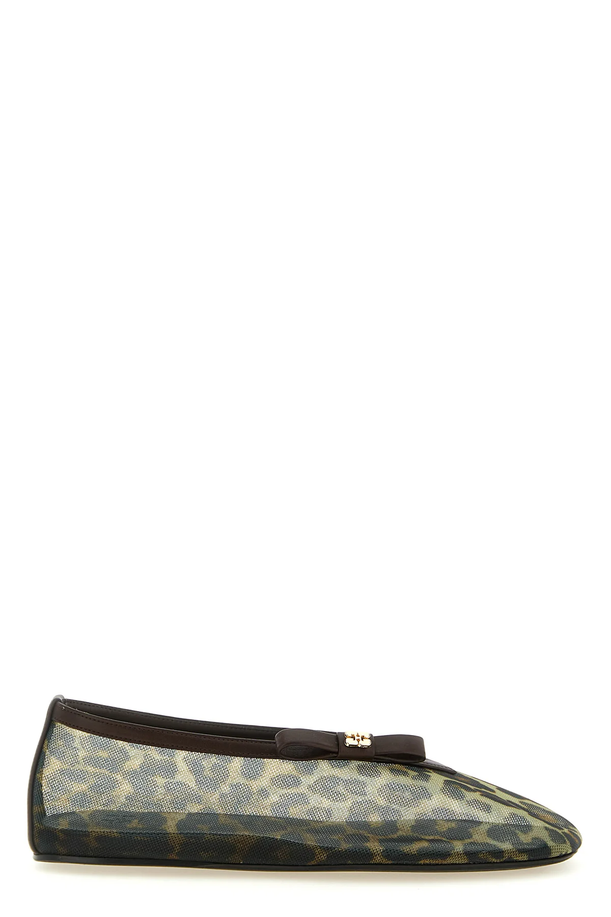 GANNI 36 the ganni jenny ballet flats is constructed