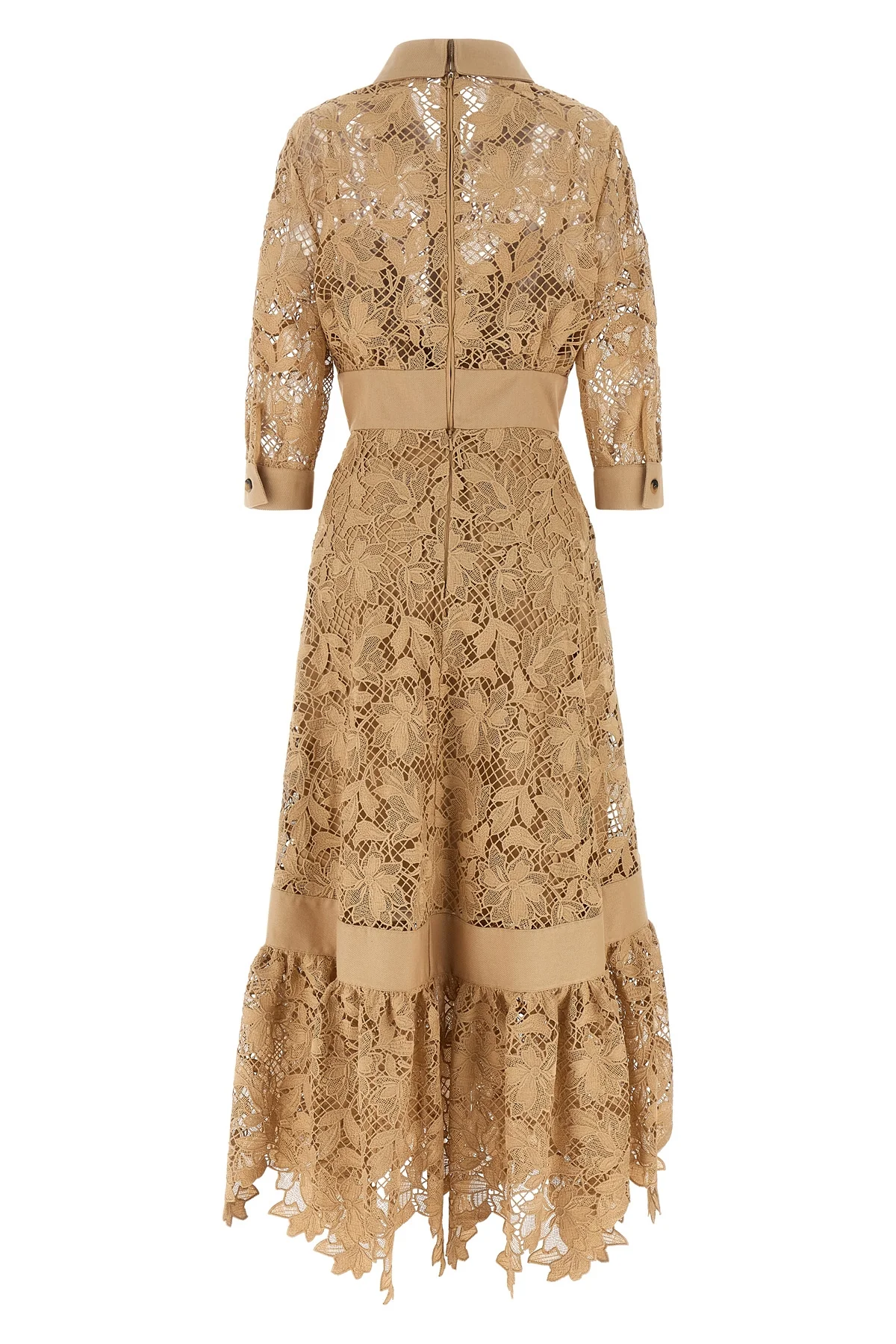 the elie saab midi dress embodies timeless sartorial mastery