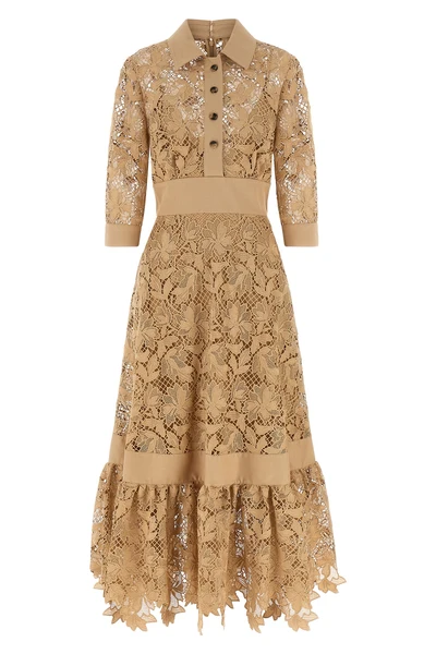 the elie saab midi dress embodies timeless sartorial mastery