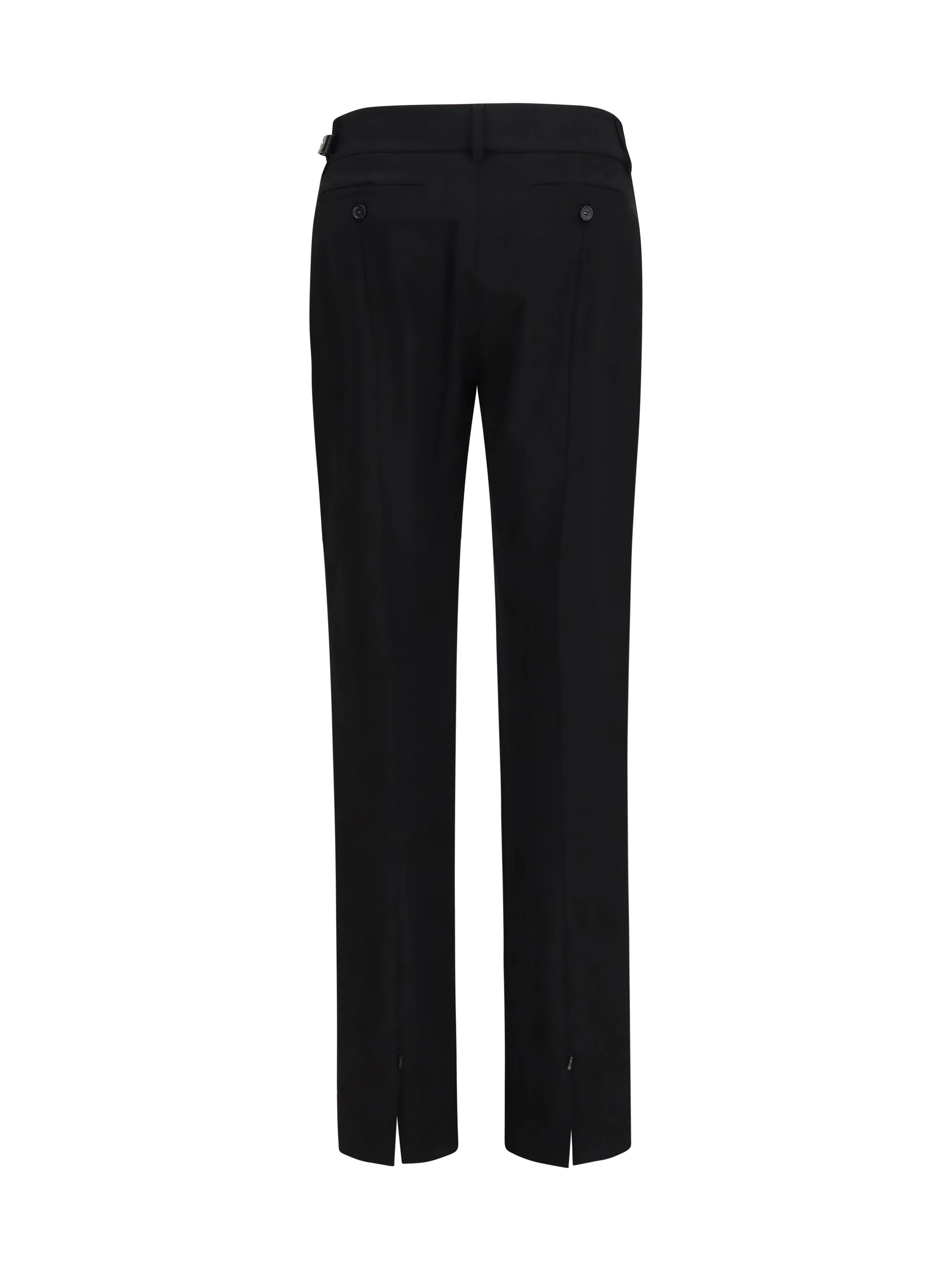 MAX MARA SPORTMAX 40 rum cigarette pants with belt