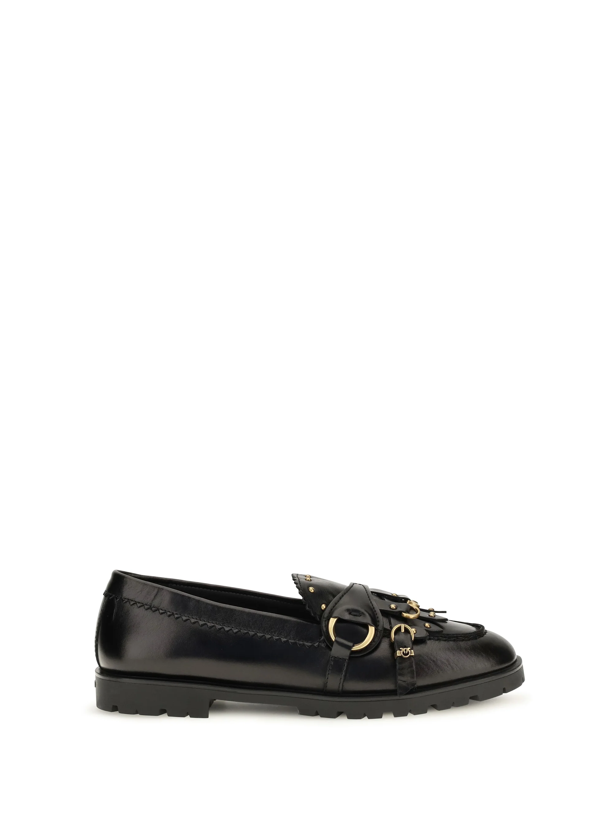 PINKO 36 nora leather loafers
