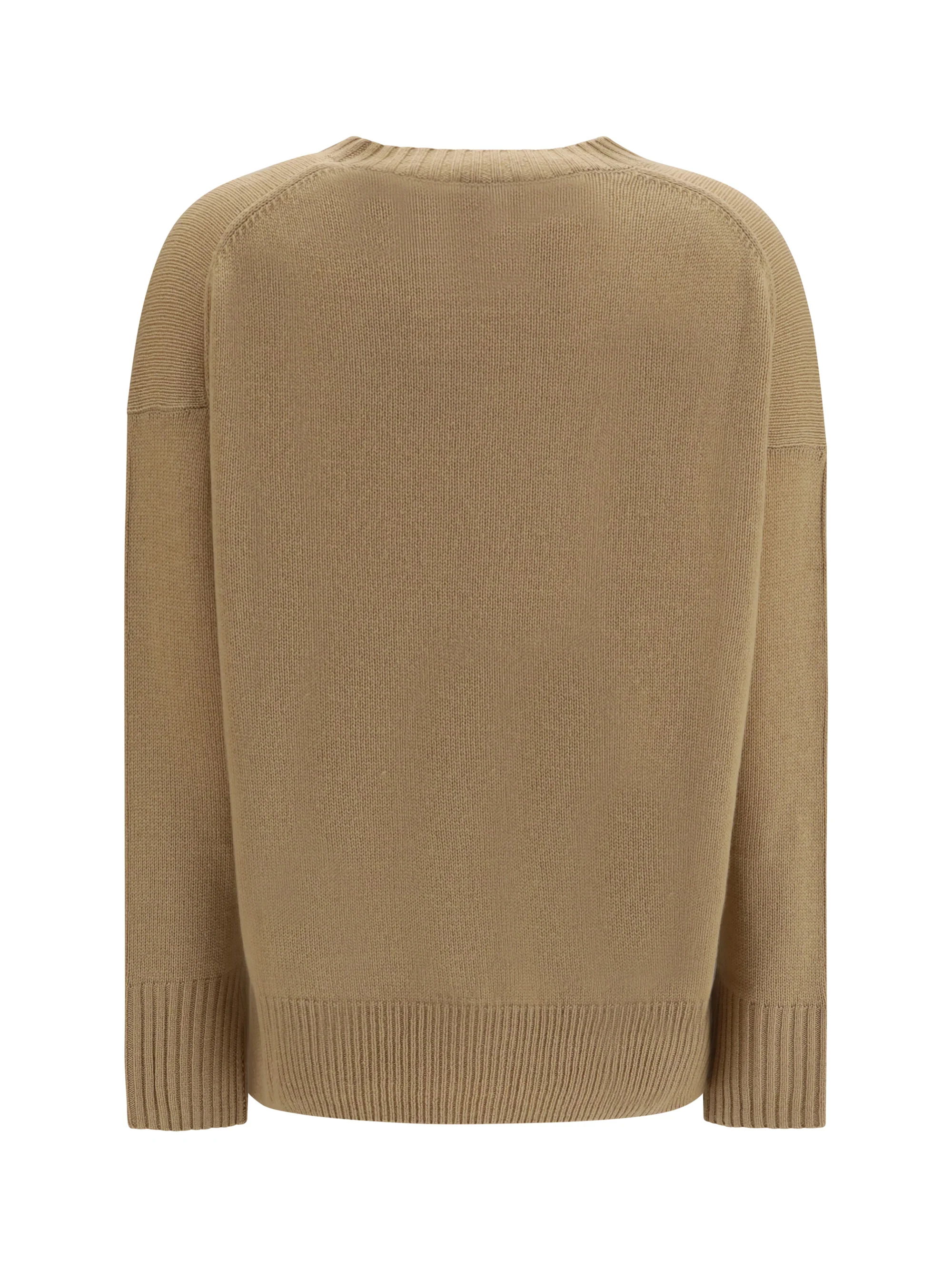 ALLUDE M cashmere crewneck sweater