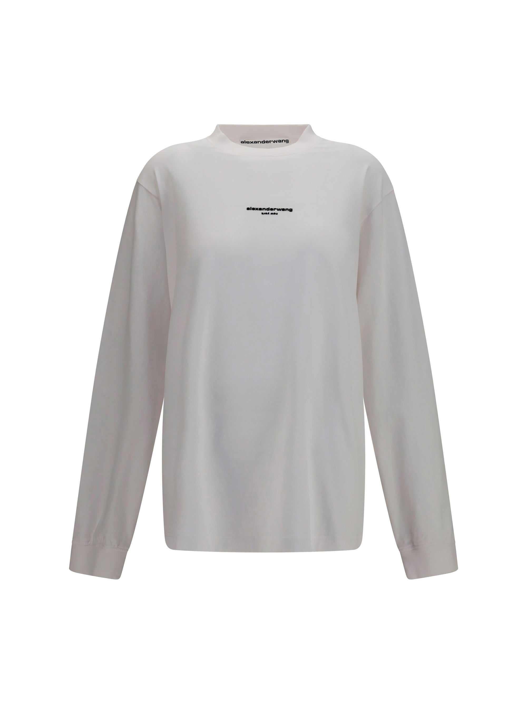 long-sleeve logo t-shirt