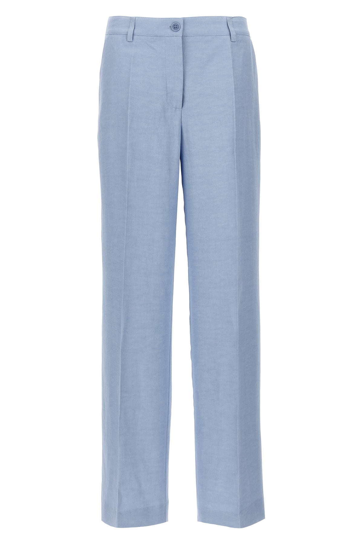 P.A.R.O.S.H. L viscose linen blend pants