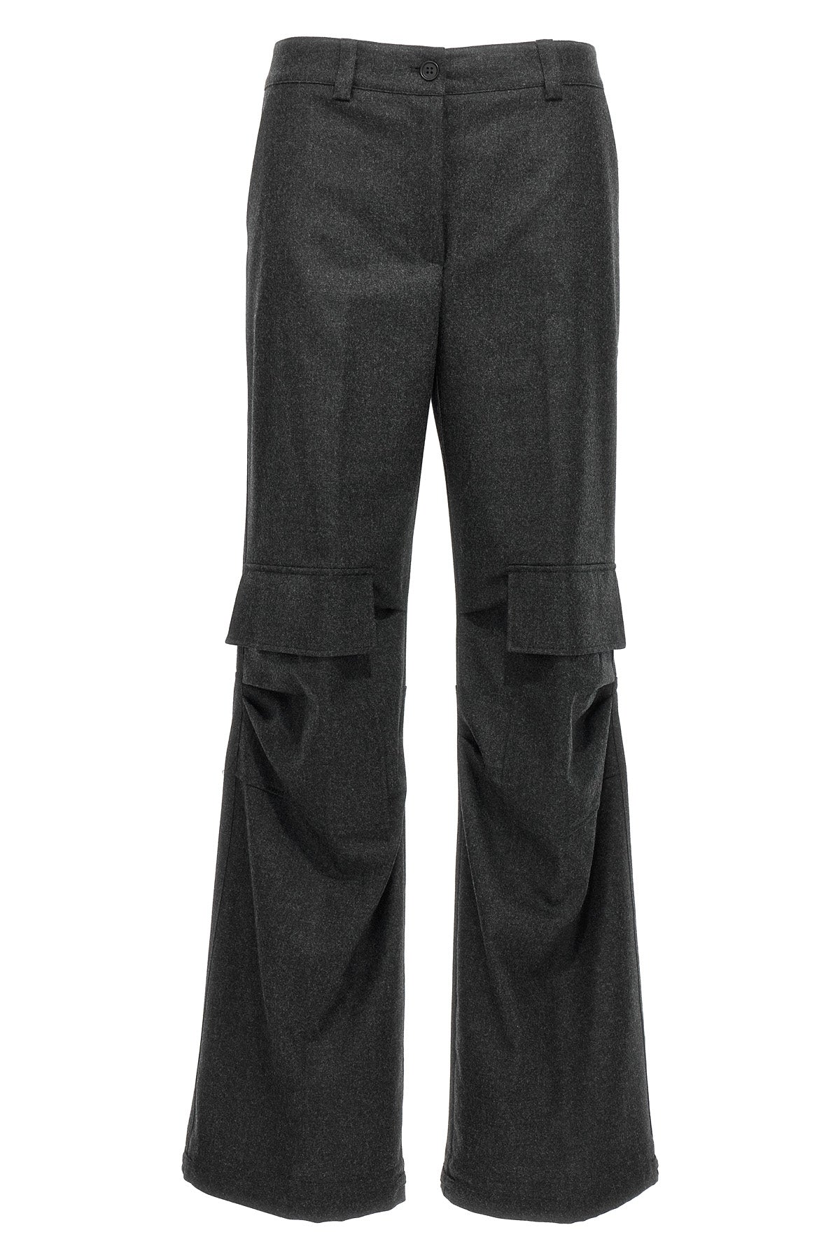 P.A.R.O.S.H. M cargo-style pants in wool