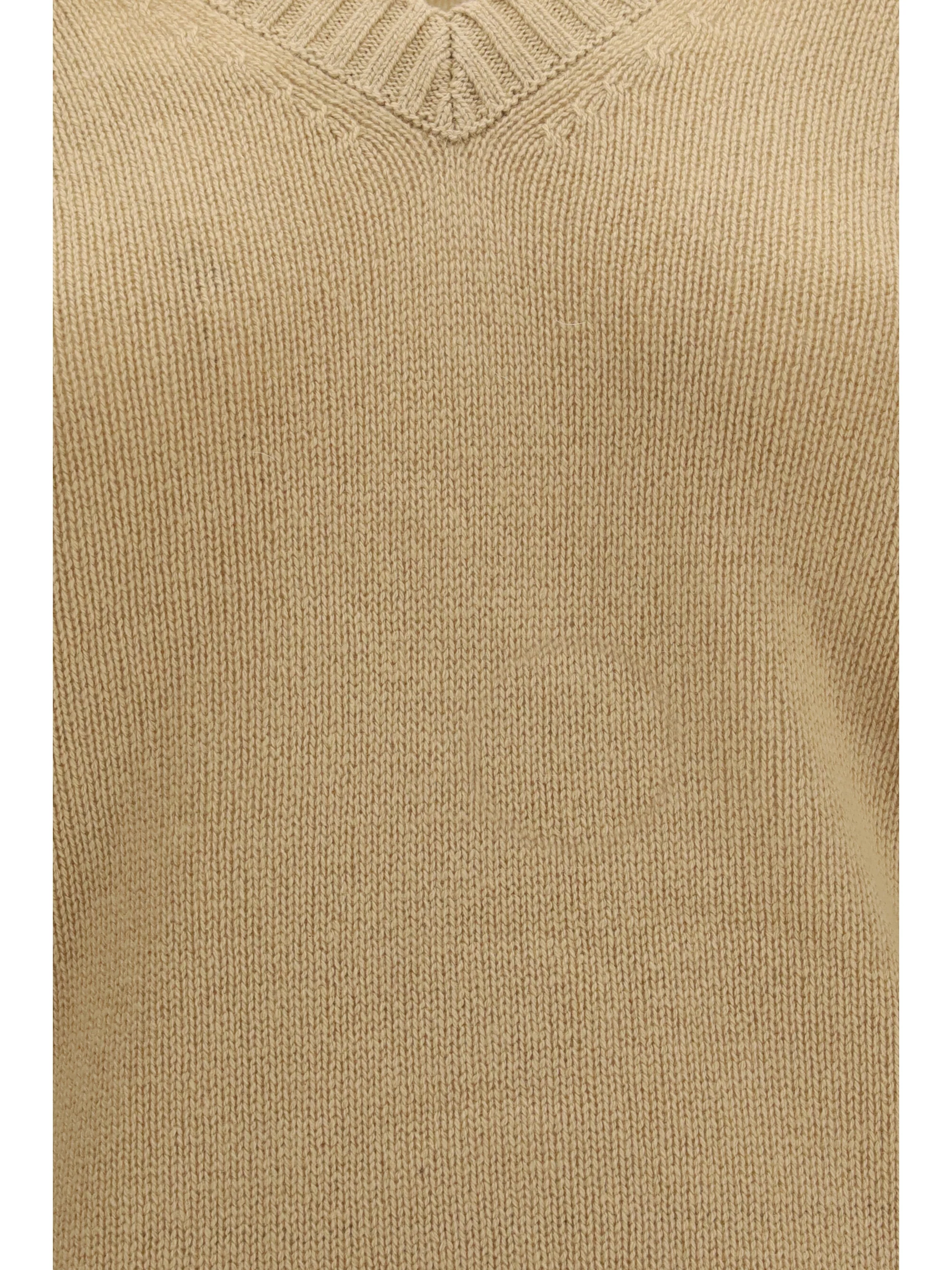 v-neck cashmere sweater