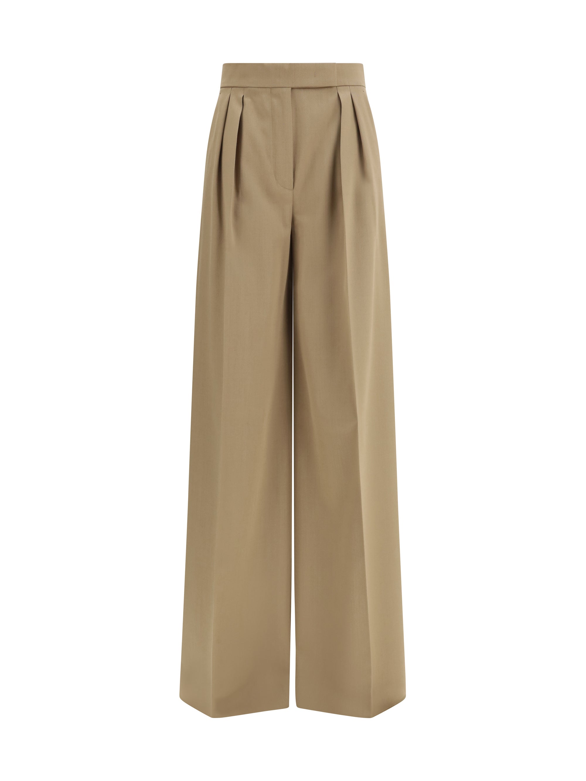 MAX MARA 40 quorum virgin wool pants