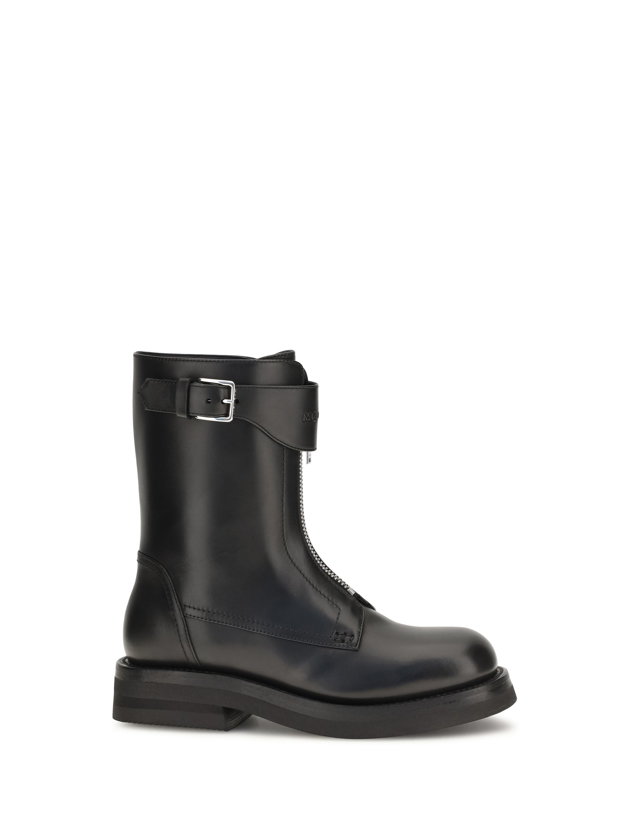 ALEXANDER MCQUEEN 36 leather boots