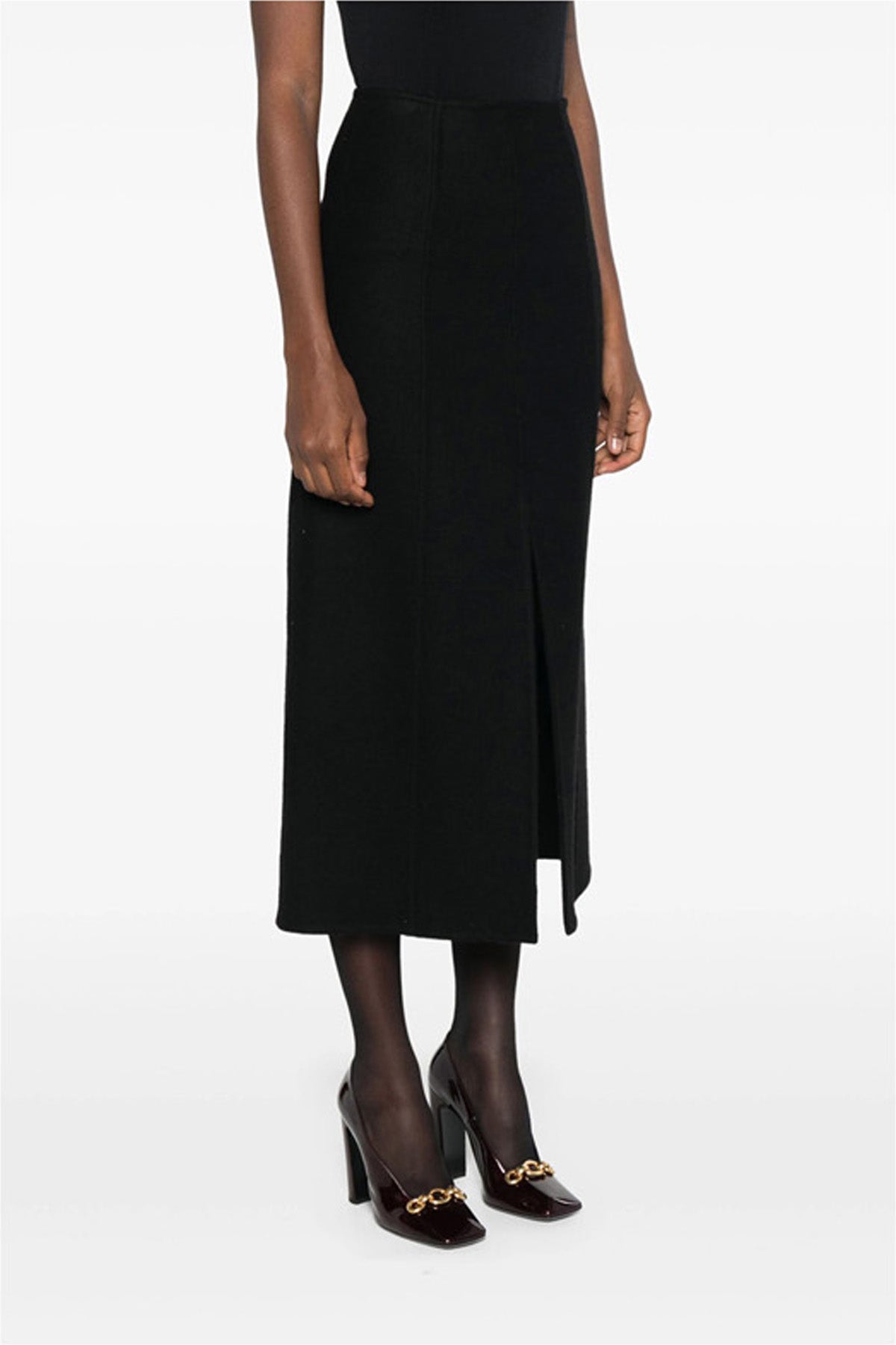 ERMANNO SCERVINO 42 long skirt in wool cloth