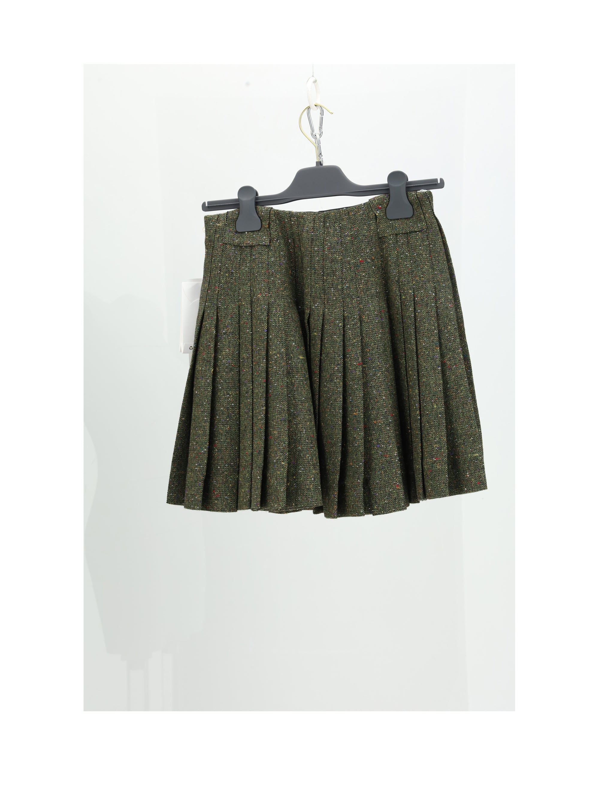 DIOR 36 tweed light skirt