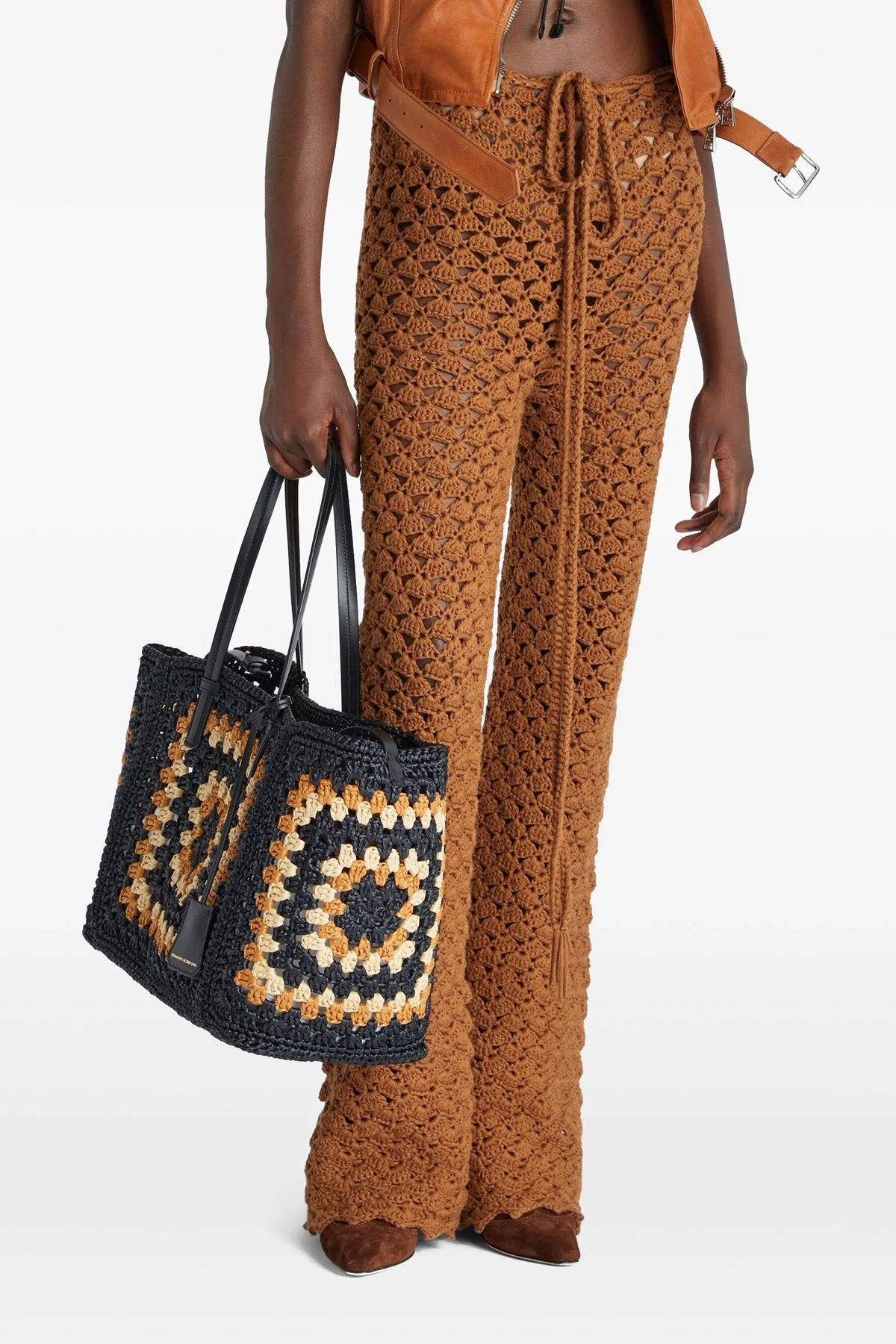 ERMANNO SCERVINO S crochet cotton pants