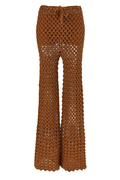 crochet cotton pants