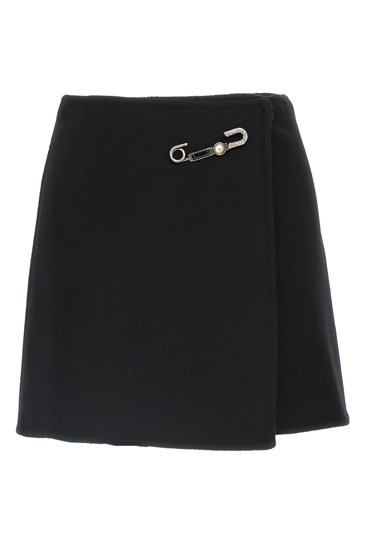 ERMANNO SCERVINO 40 virgin wool mini skirt
