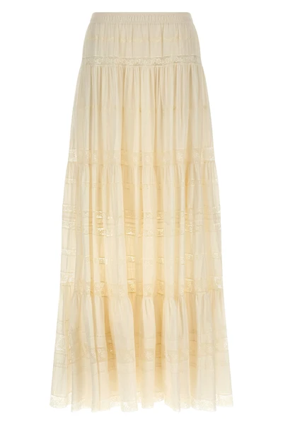 long skirt in light cotton