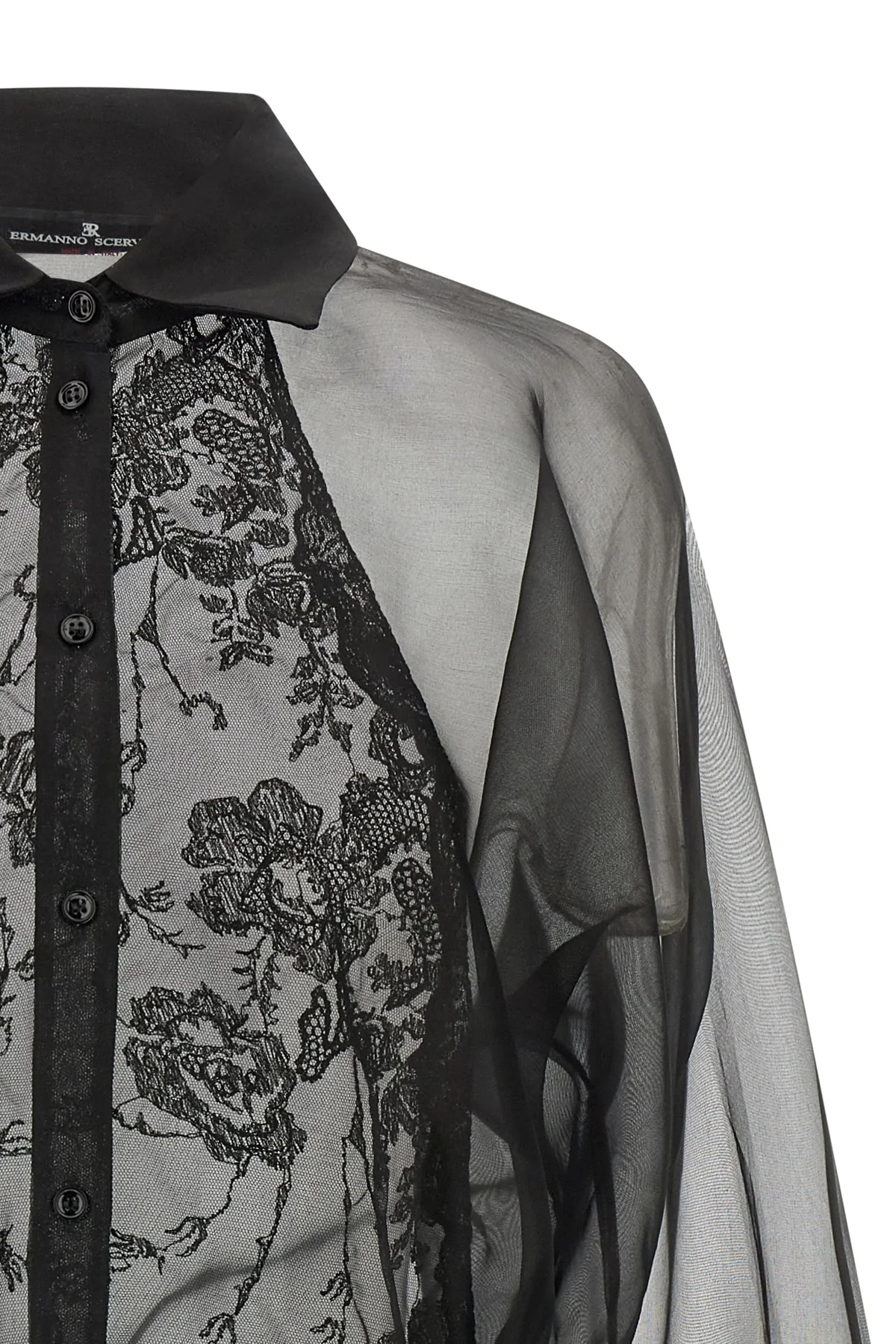the ermanno scervino shirt embodies sophisticated elegance through a masterful p
