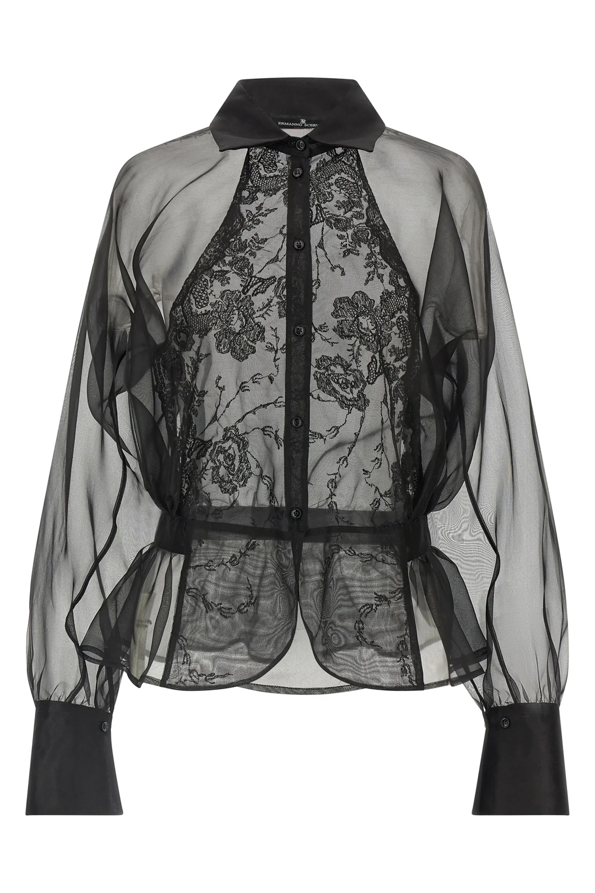 the ermanno scervino shirt embodies sophisticated elegance through a masterful p