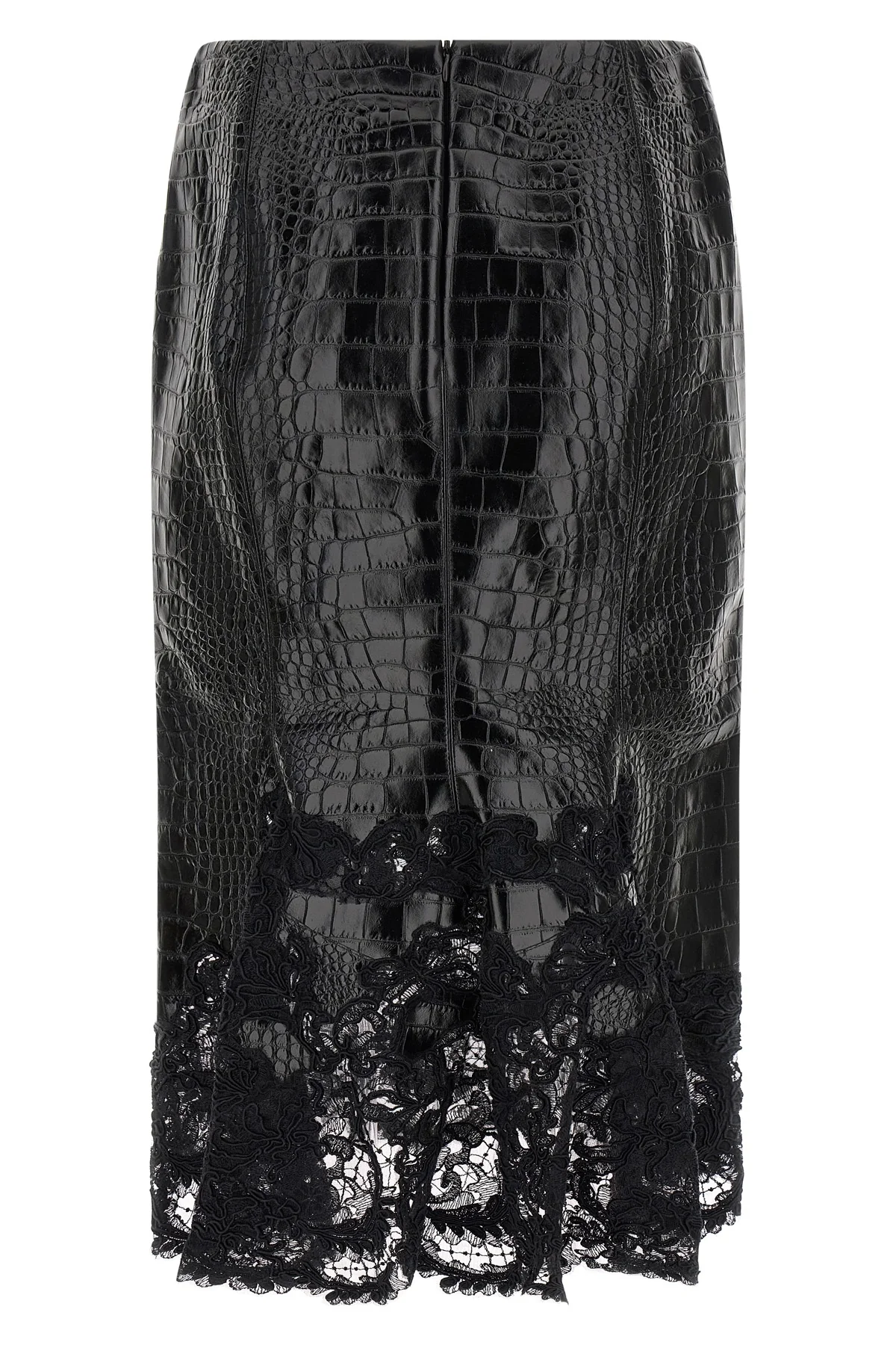 ERMANNO SCERVINO 38 the ermanno scervino skirt defines a precise sartorial narrative through the con