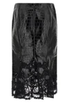 the ermanno scervino skirt defines a precise sartorial narrative through the con