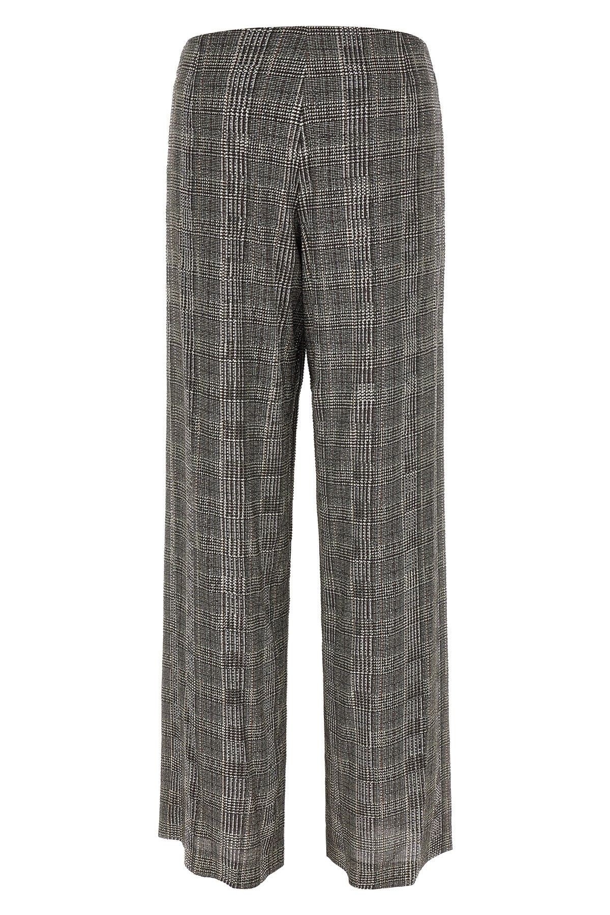 ERMANNO SCERVINO 38 ermanno scervino trousers redefine contemporary elegance through a wide-leg silh