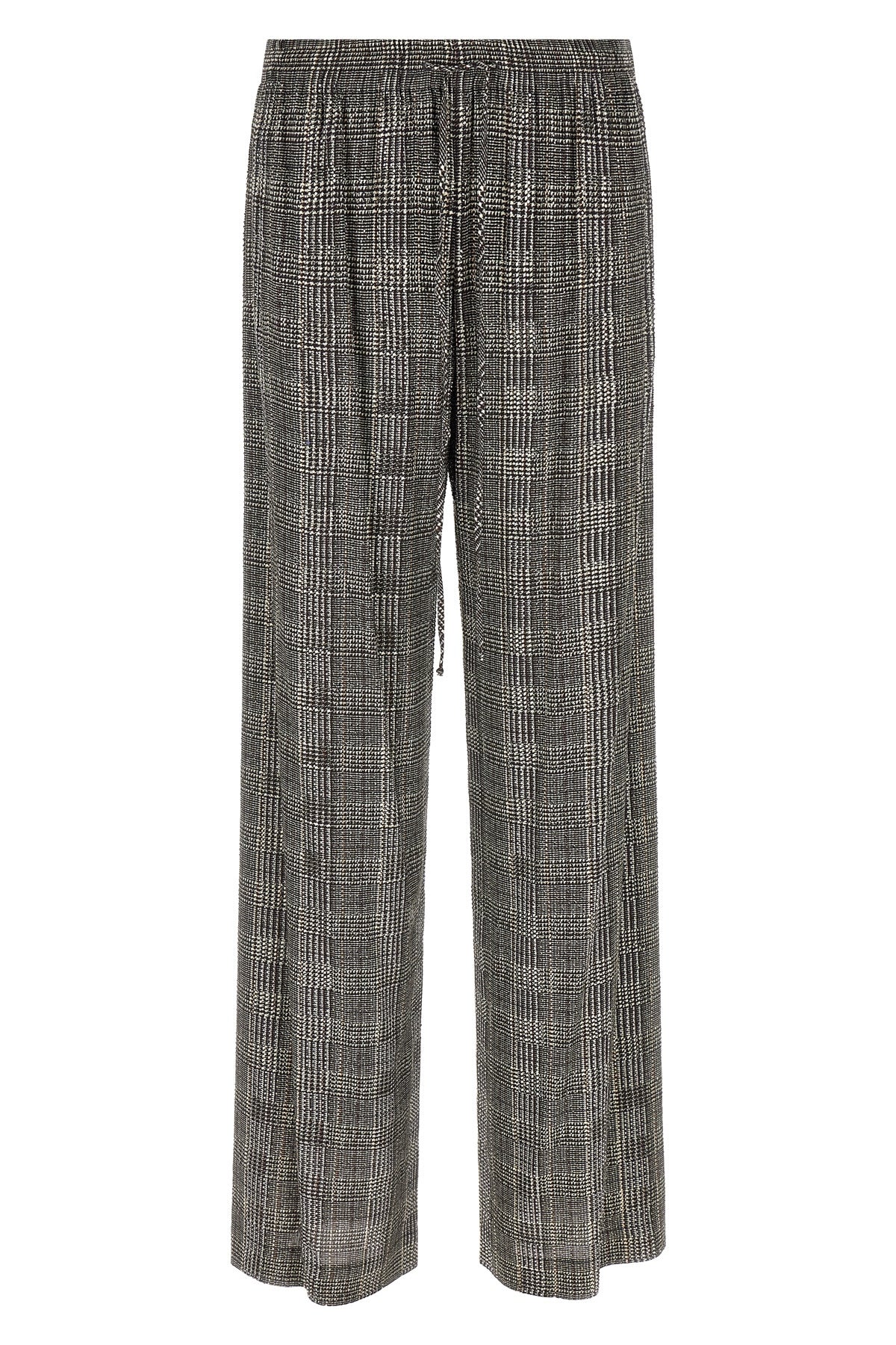 ERMANNO SCERVINO 38 ermanno scervino trousers redefine contemporary elegance through a wide-leg silh